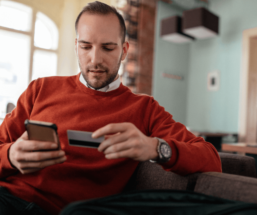 Receba os pagamentos de forma online com um sistema integrado.